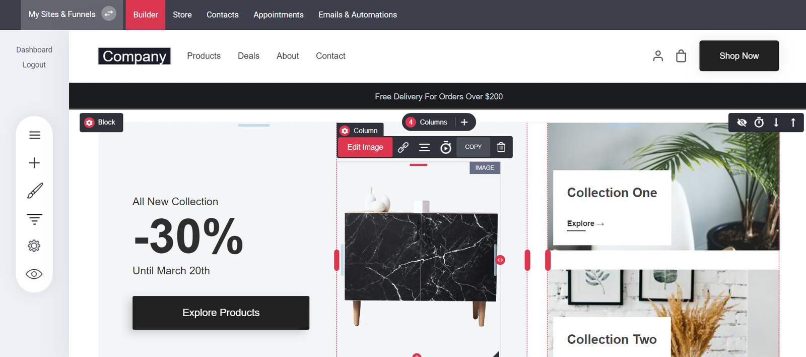 Simvoly homepage