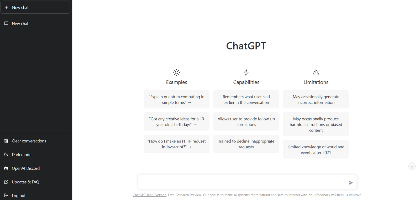 chat gpt